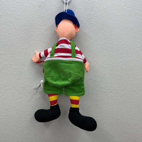 Ikea Tosig Clown Soft Toy With Zip Back Pocket - Picture 7 of 8